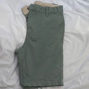 GAP Kids Beige and White Cotton Shorts